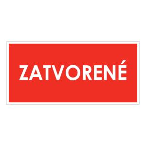 Zatvorené